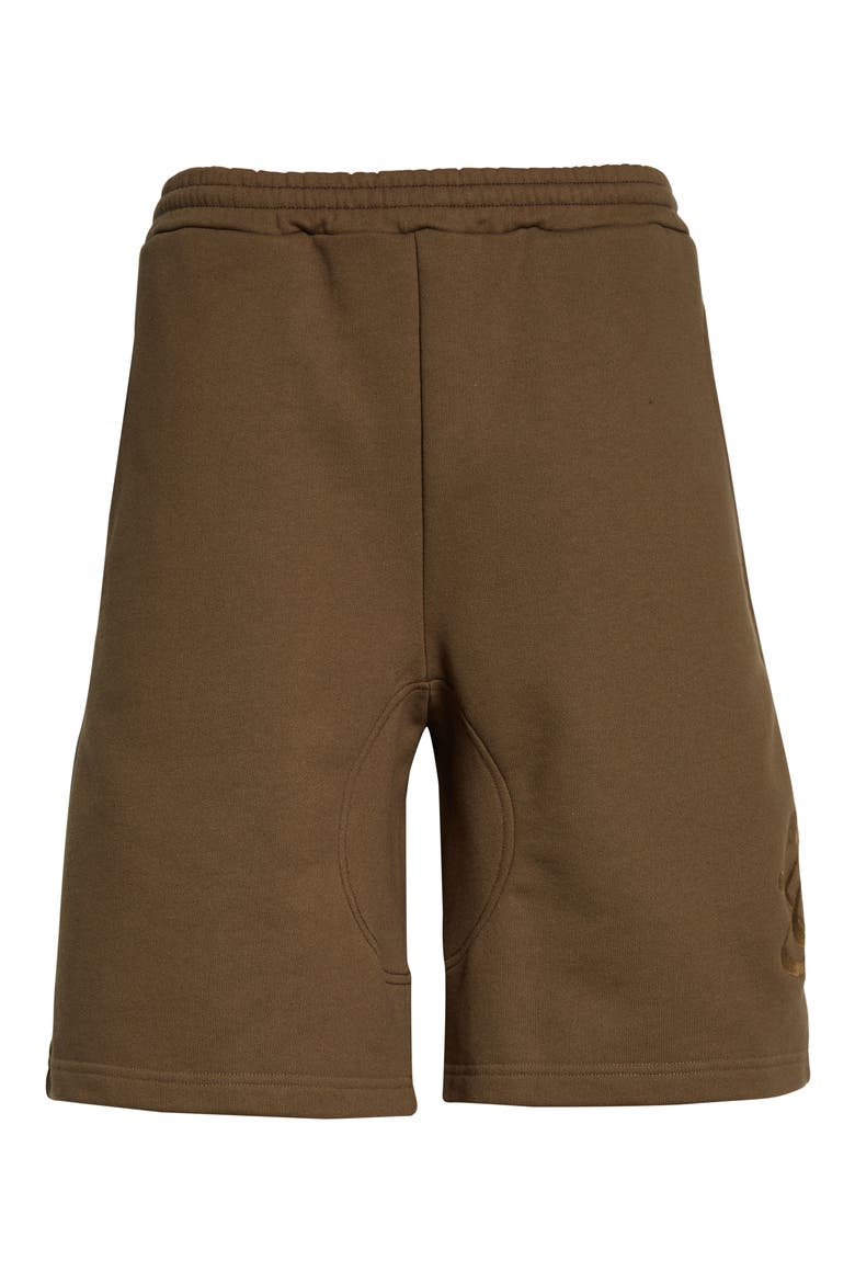 Intel. Embroidered Knit Shorts, Alternate, color, MUD