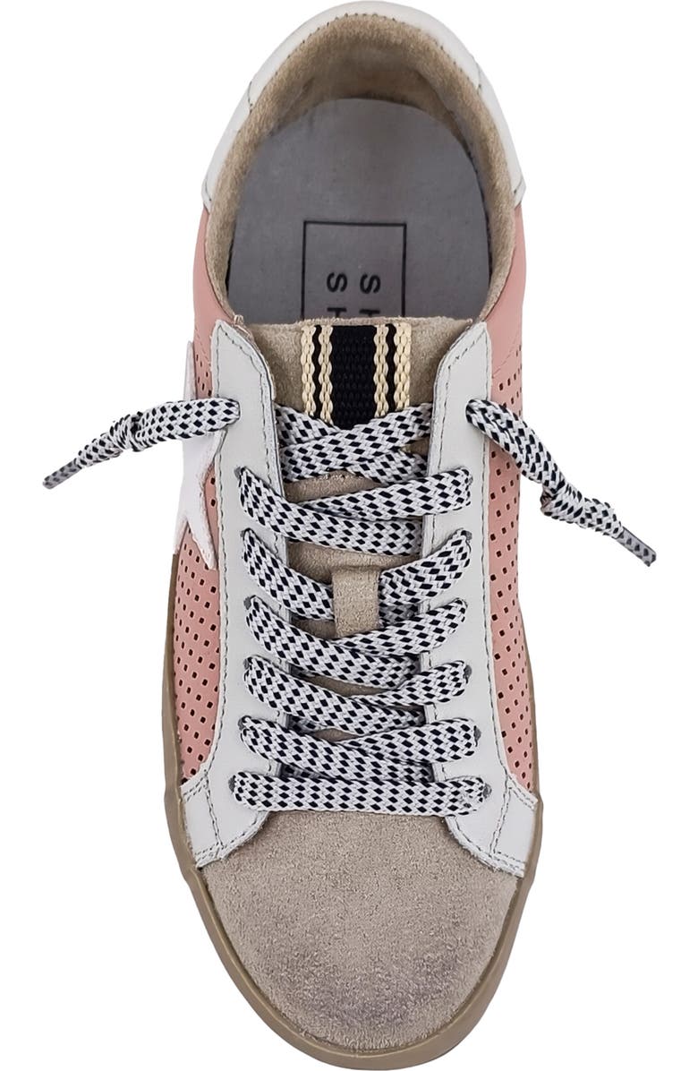 SHUSHOP Kids' Paula Sneaker, Alternate, color, Pink Perf