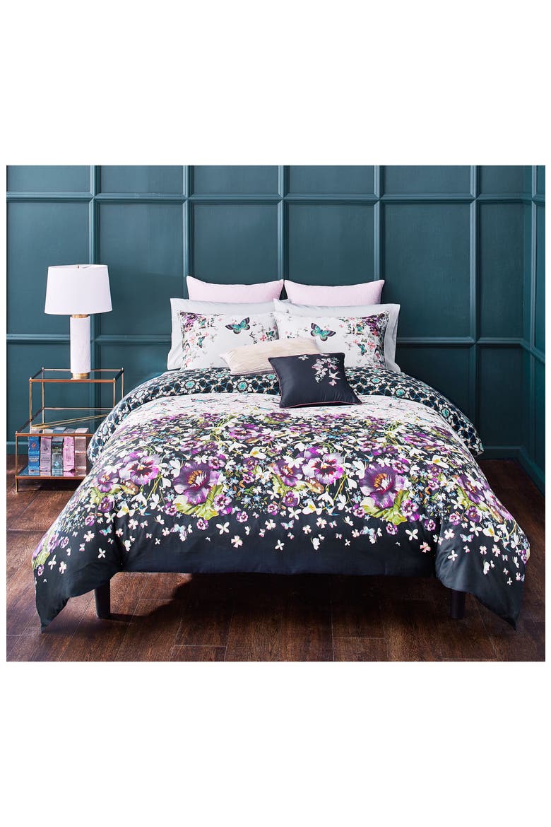 Entangled Enchantment Comforter & Sham Set, Main, color, SKY