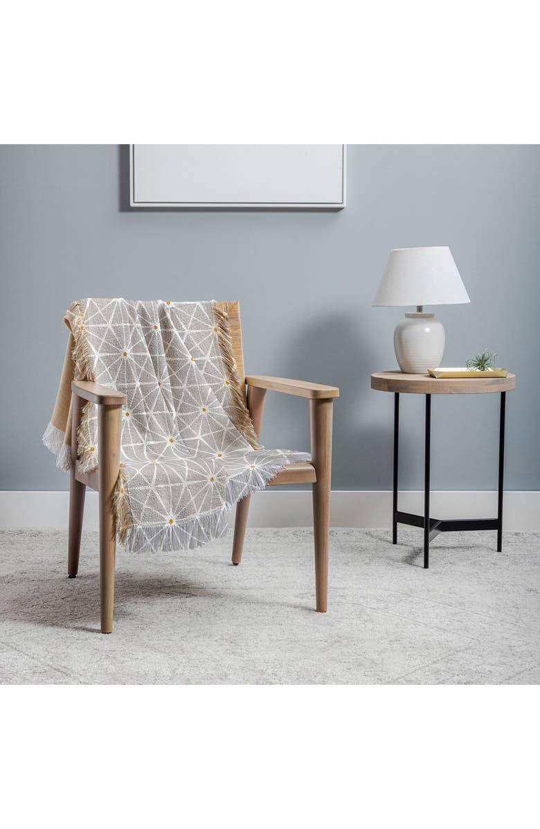 Deny Designs Heather Dutton Luminous Throw Blanket, Alternate, color, Beige