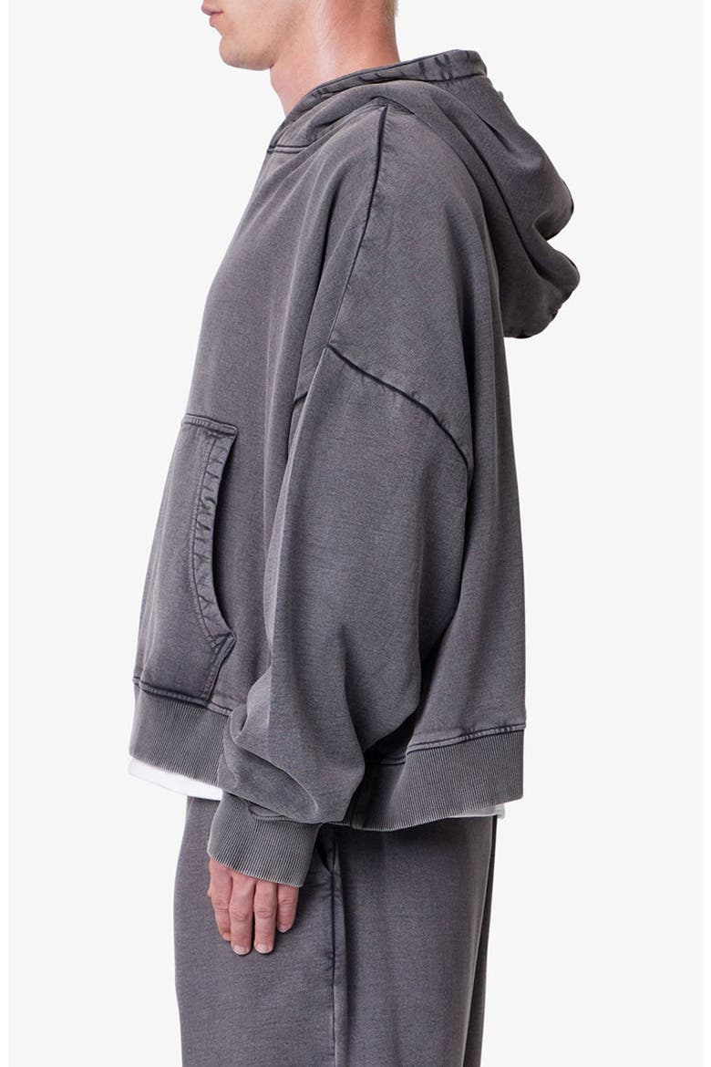 Gradient Relaxed Hoodie, Alternate, color, VINTAGE BLACK