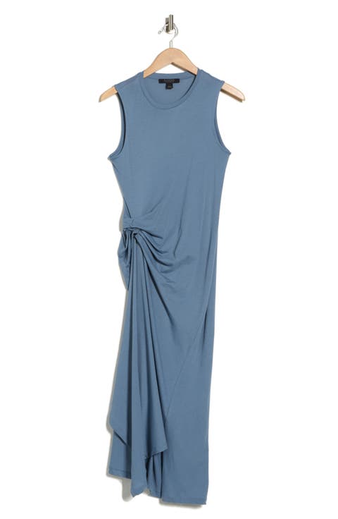 Rivi Draped Midi Dress