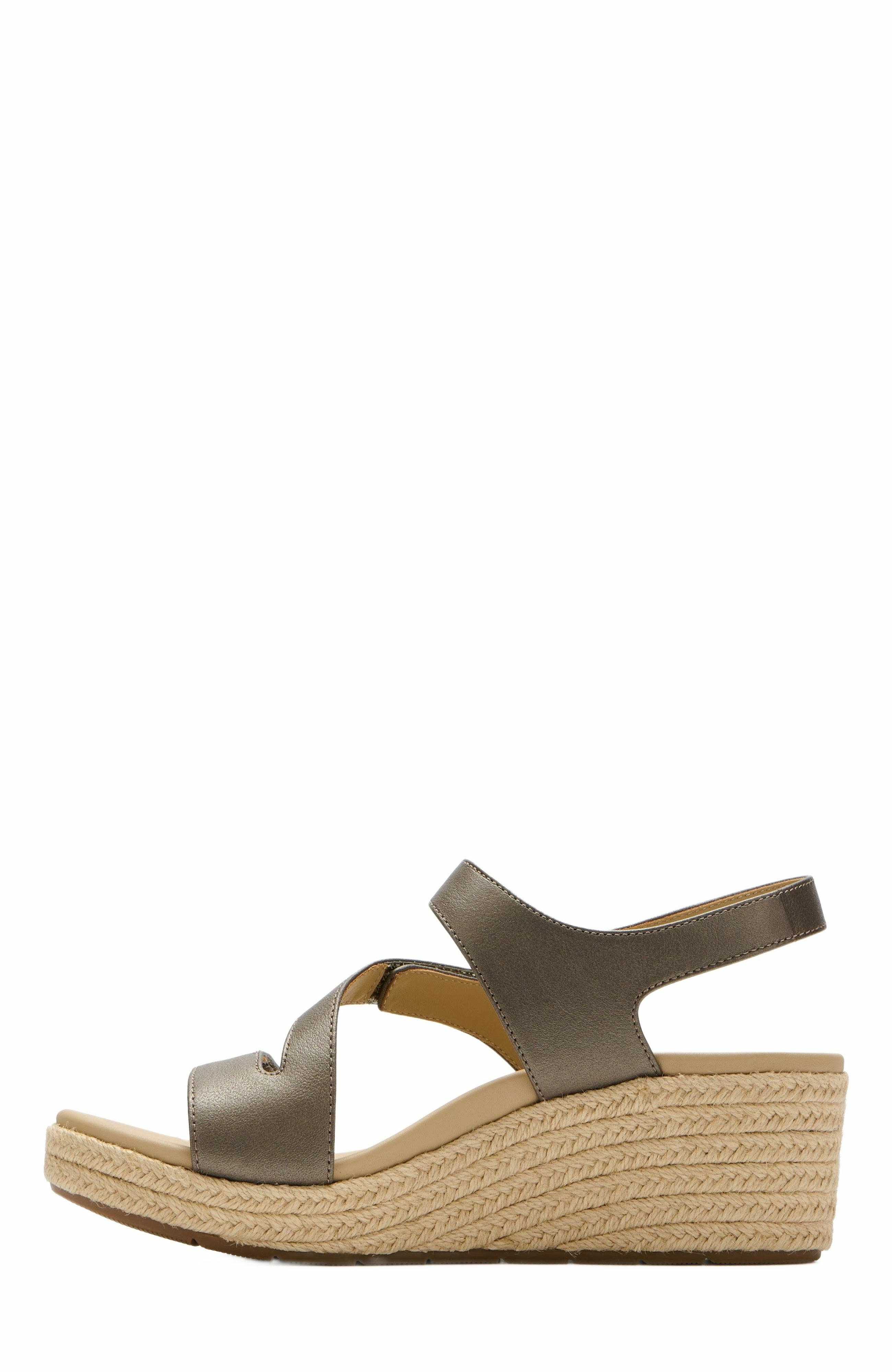 ABEO Riviera Adjustable Sandal, Alternate, color, Fossil - Regular