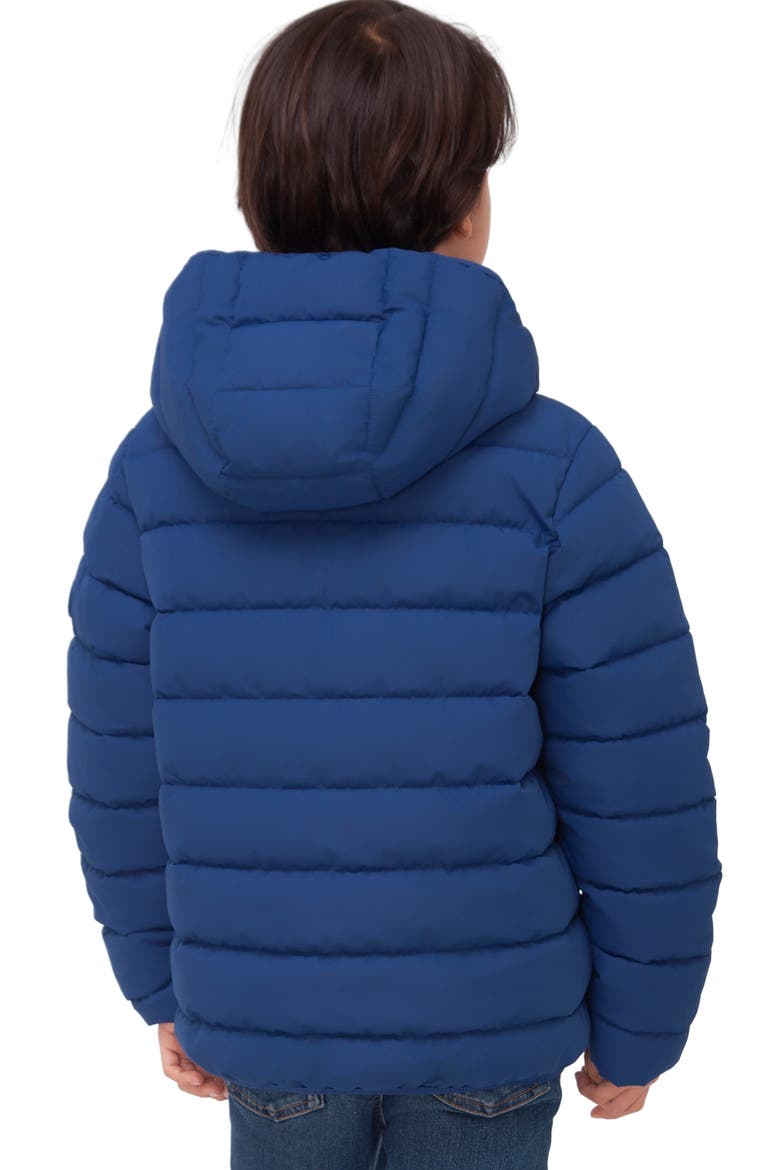Kids' Hudson Lightweight Hooded Puffer Jacket, Alternate, color, Blue