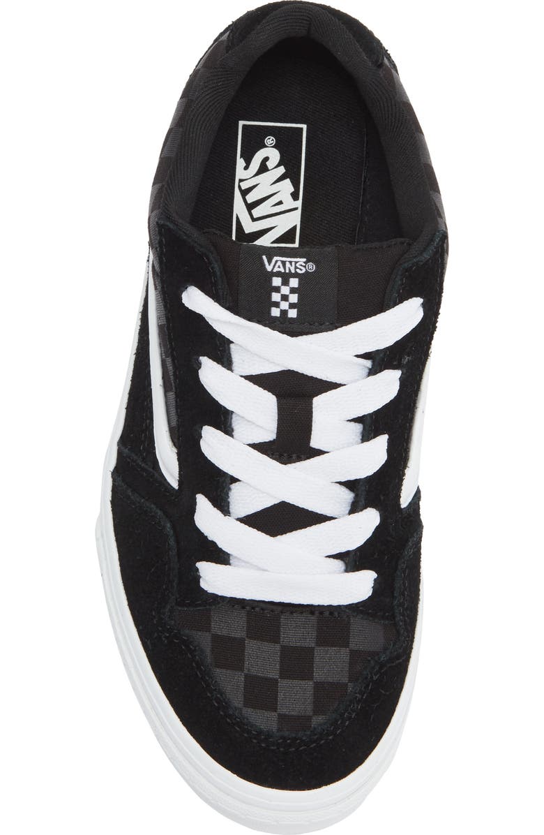 Vans Kids' Caldrone Sneaker, Alternate, color, Tonal Check Black