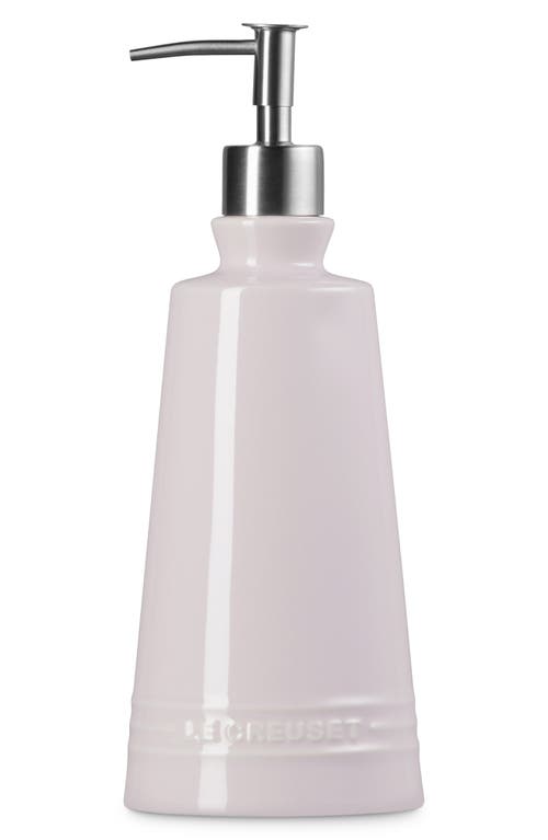 Le Creuset Signature Stoneware Soap Dispenser In Shallot