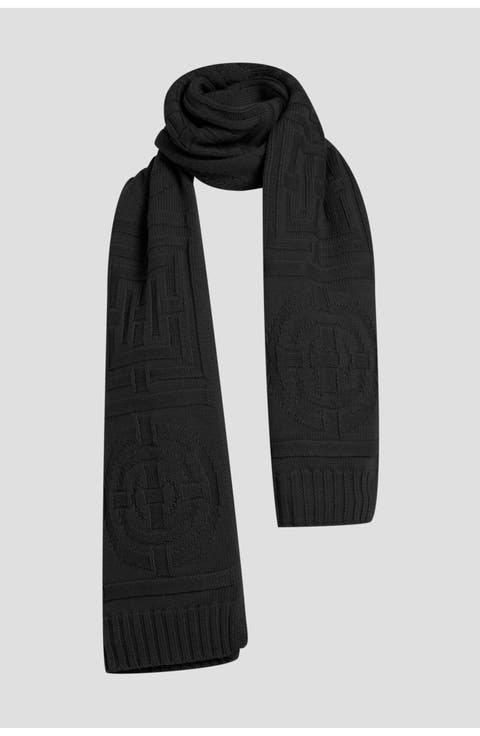 Luxe Infinity Jqd Knit Luxe Jacquard Blanket Scarf