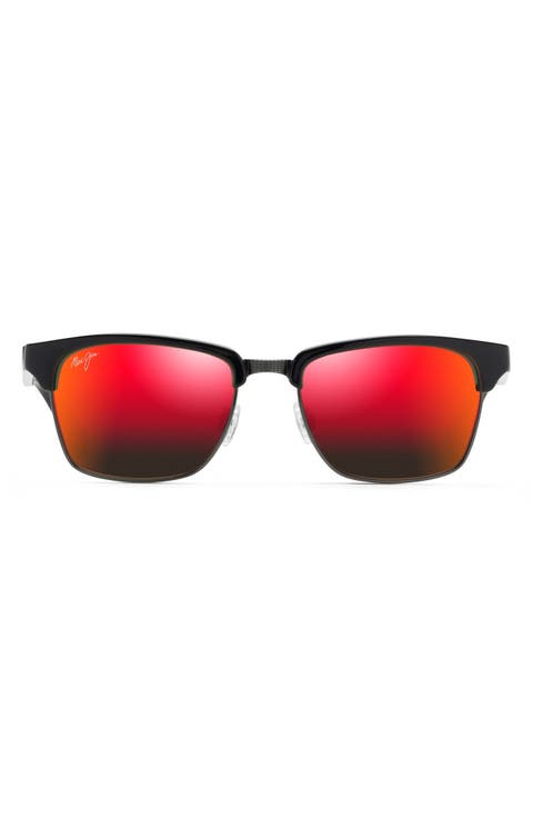 Kawika 54mm Polarized Square Sunglasses