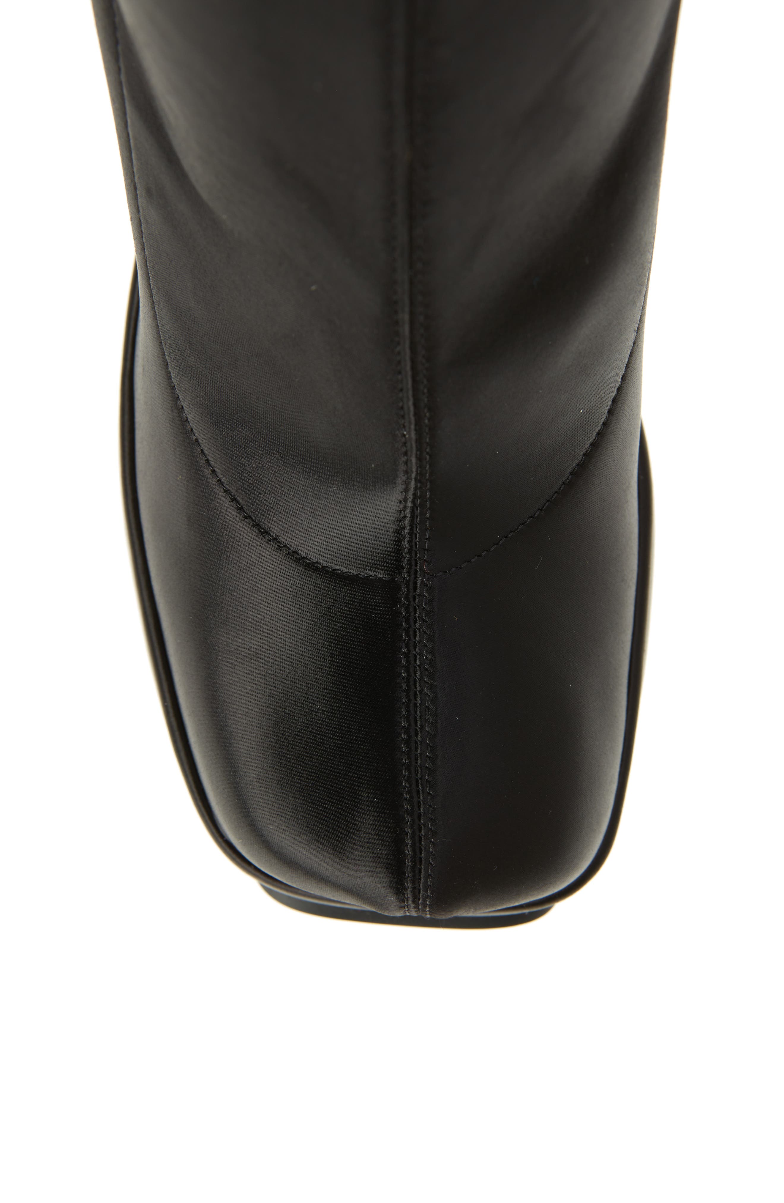 Versace Triplatform Knee High Platform Wedge Boot, Alternate, color, 