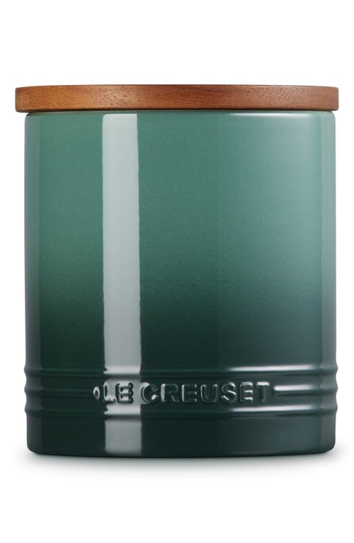 Le Creuset Signature Stoneware 1.2-quart Storage Canister In Artichaut