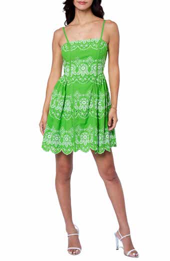 Evelyn Eyelet Lace Sundress
