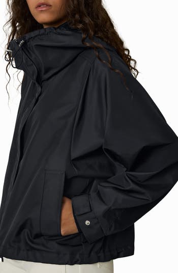 【海外限定】REISSジャケット☆Rhea Technical Water-Repellent Reiss Navy Rhea Technical Water-Repellent Hooded Jacket