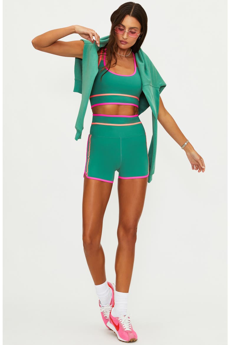 Anari Colorblocked Sports Bra, Alternate, color, RALLY GREEN COLORBLOCK