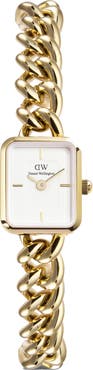Daniel Wellington Jolie Chain Bracelet Watch, 15.4mm x 18.2mm