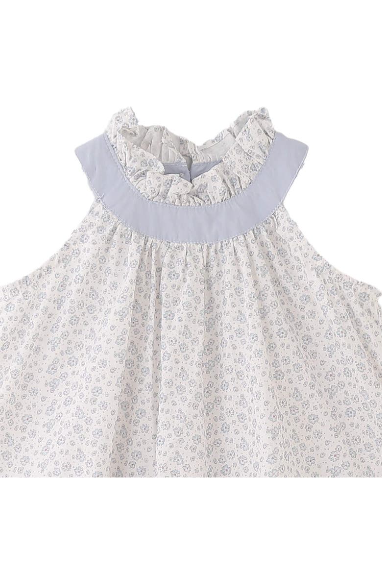Floral Ruffle Dress, Alternate, color, Blue