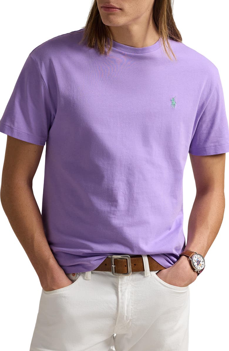 Polo Ralph Lauren Classic Fit Jersey Crewneck T-Shirt, Main, color,