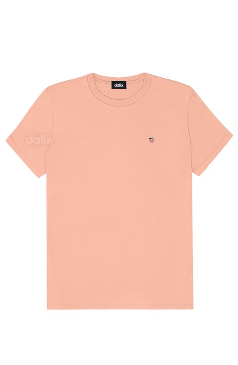 Womens Lil Peach Jersey Tee