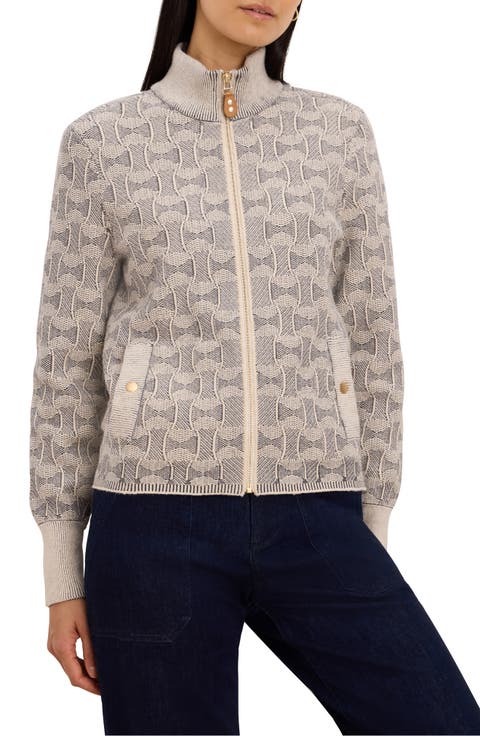 Dapper Swirl Knit Jacket