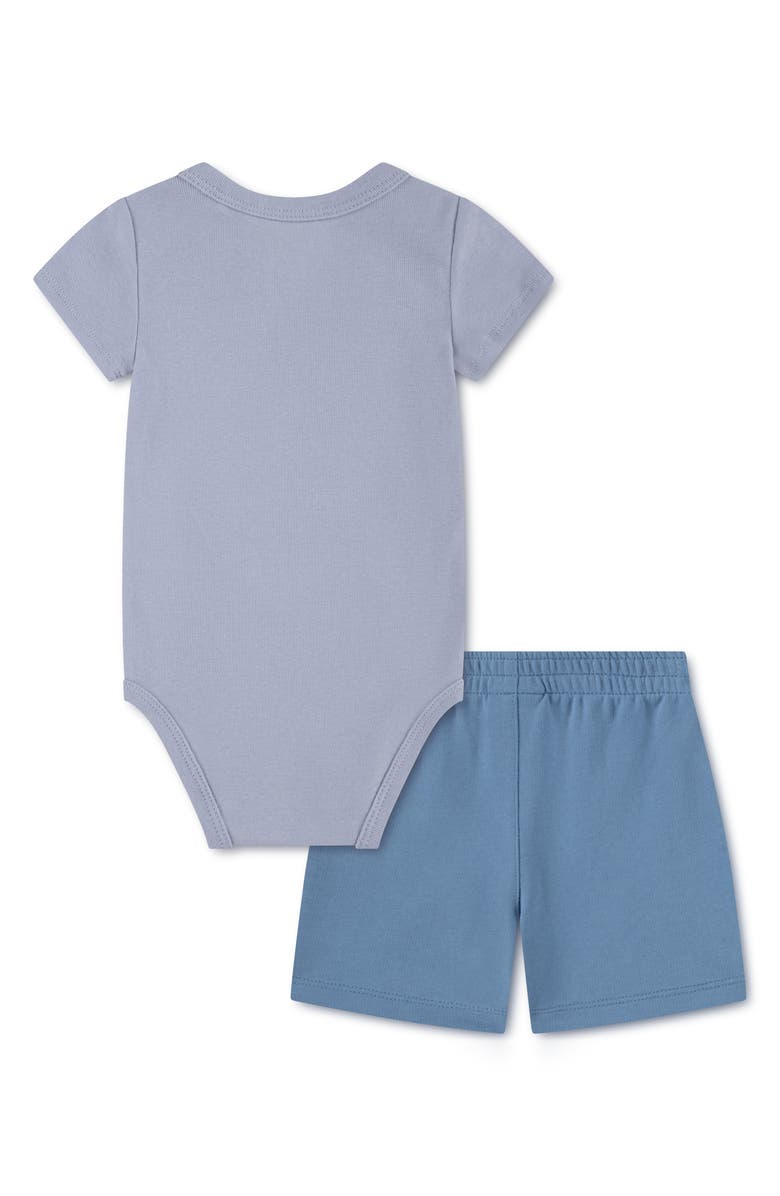 Nike Essentials Bodysuit & Shorts Set, Alternate, color, Work Blue