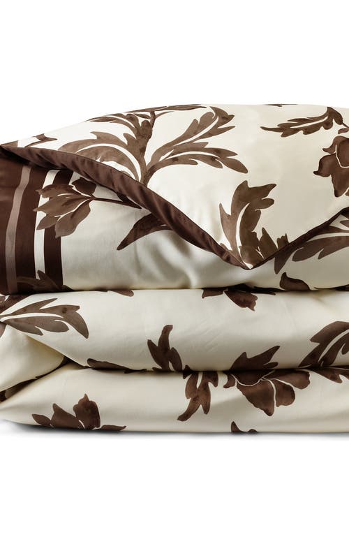 Lands' End 700 Thread Count Luxe Sateen Egyptian Cotton No Iron Bed Pillow Sham In Brown