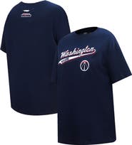 PRO STANDARD Women's Pro Standard Navy Washington Wizards Script Boyfriend T-Shirt