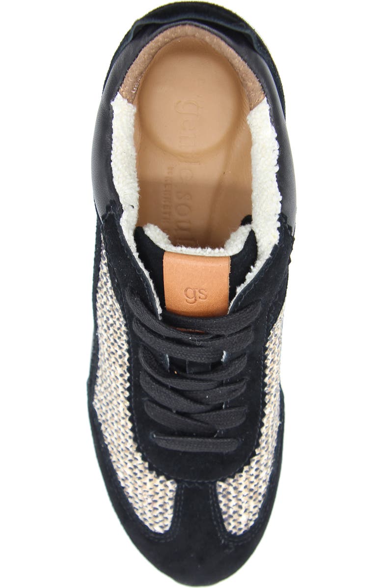 Gentle Souls Juno Sneaker, Alternate, color, Black Leather