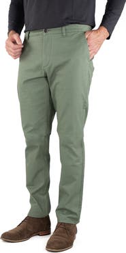 Tailor Vintage Straight Leg Stretch Cotton Twill Chino Pants