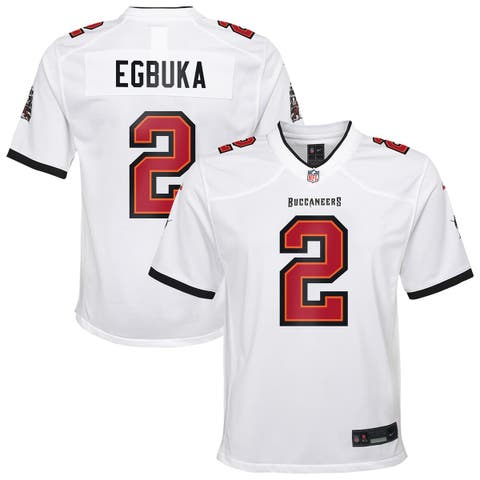 Youth Nike Emeka Egbuka White Tampa Bay Buccaneers White Game Jersey