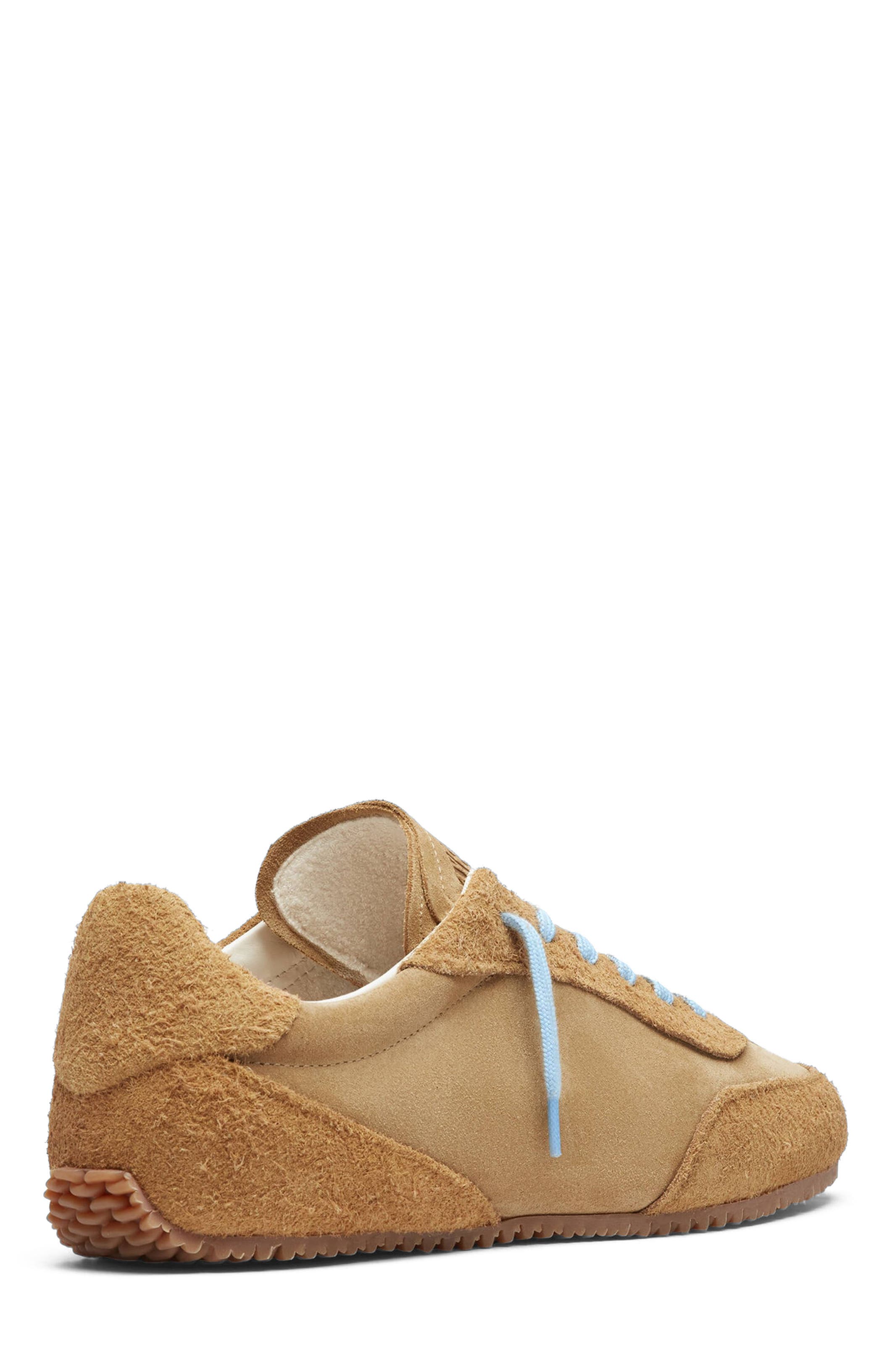 Daze Suede Runner - Men's, Alternate, color, Tan/Light Blue