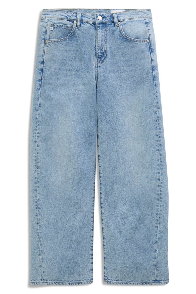 Hattie High Waist Ankle Barrel Leg Jeans, Alternate, color, GOLD COUNTRY