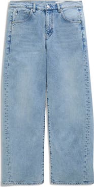 AG Hattie High Waist Ankle Barrel Leg Jeans
