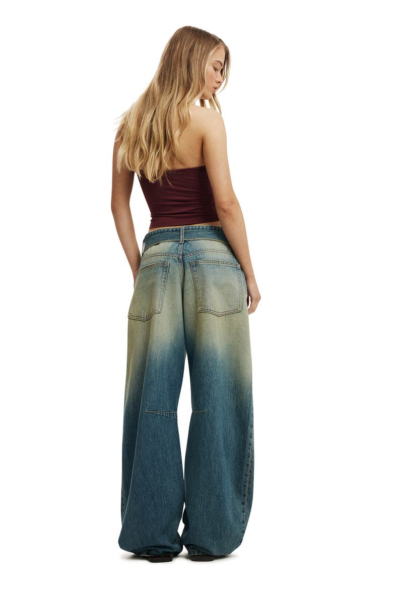 Women's Low Barrel Jean, Alternate, color, Vertigo Blue