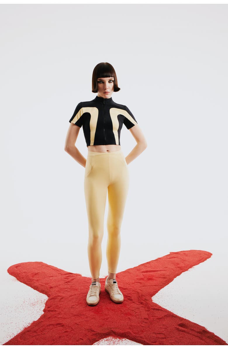 PCFG Boomerang Zip Up Top, Alternate, color, Black