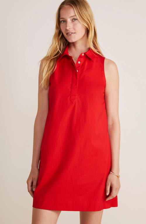Vineyard Vines Sleeveless Cotton Popover Minidress