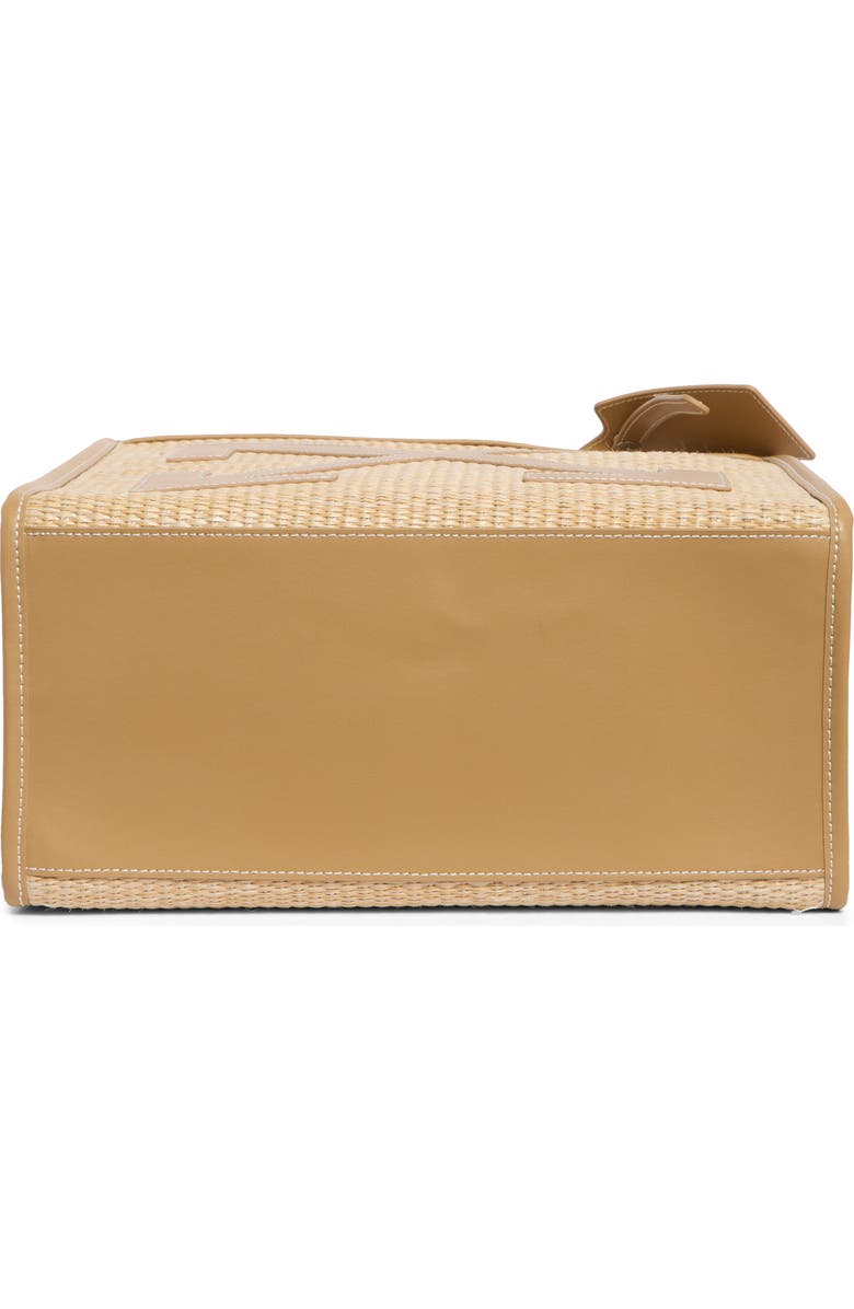 Off-White Large Boxy Tote Bag, Alternate, color, Natural