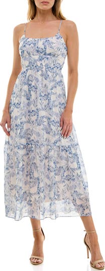 Scoop Neck Midi Sundress