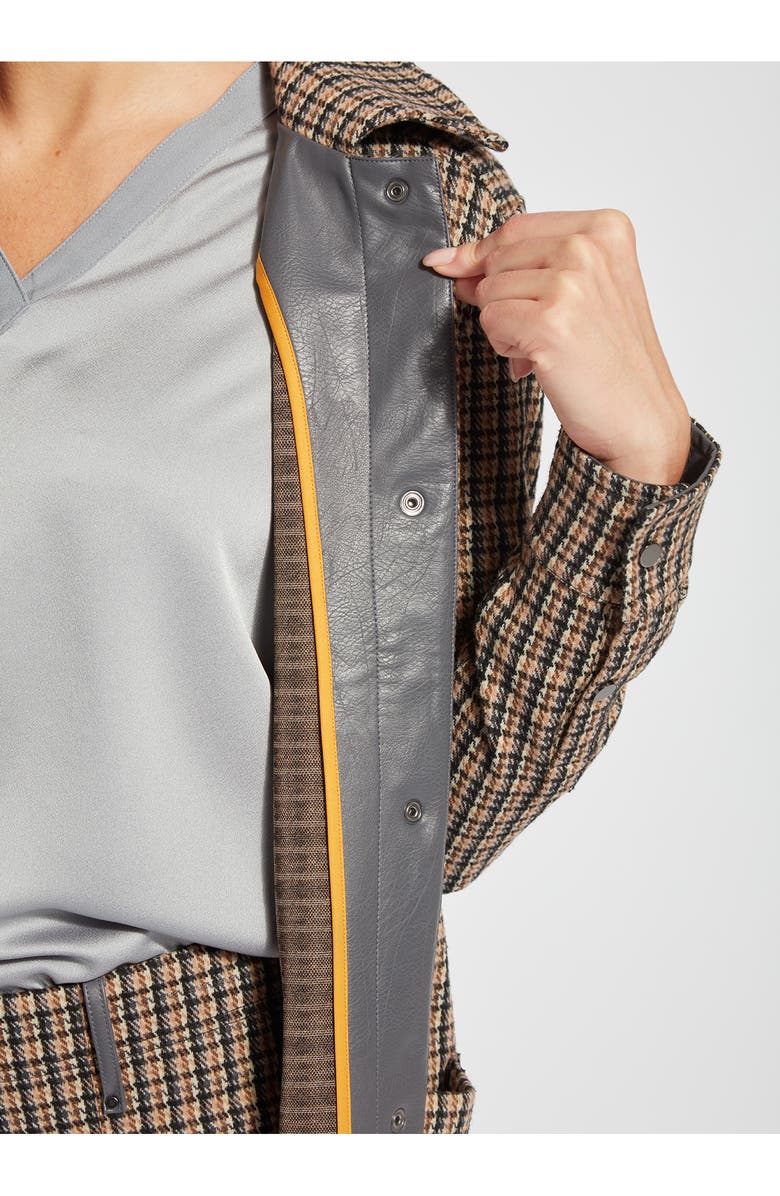Lysse Nomad Houdstooth Plaid Overshirt, Alternate, color, Harriet Brushed Plaid