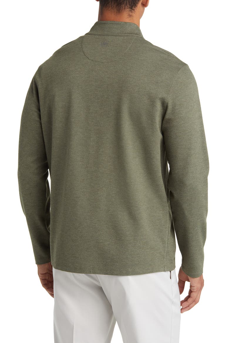 ProFlex Performance Quarter Zip Pullover, Alternate, color, GREEN