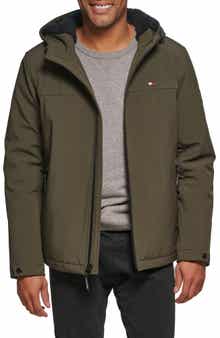 Faux Shearling Lined Softshell Jacket