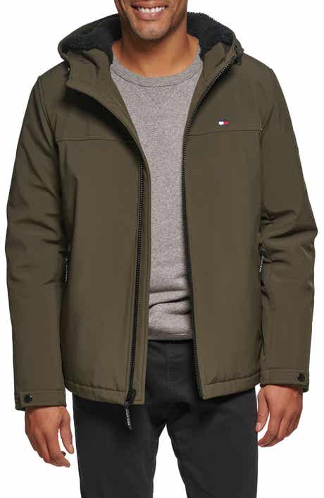Faux Shearling Lined Softshell Jacket