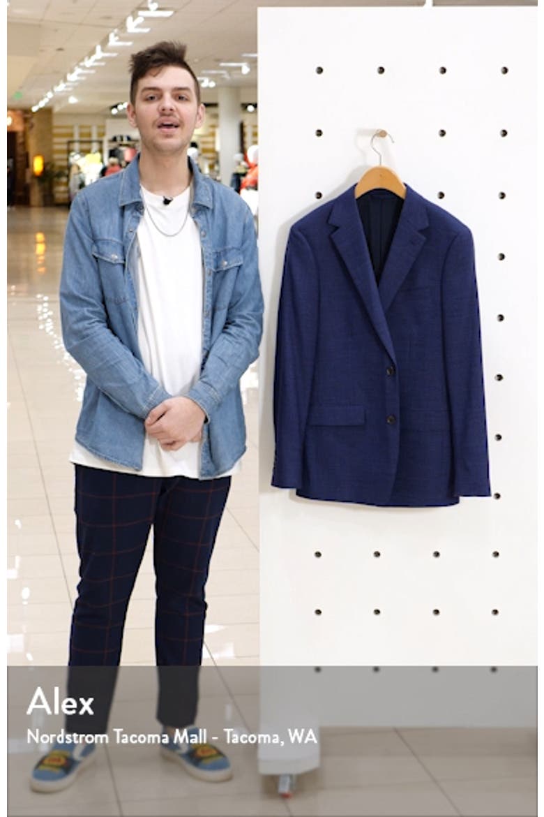 Jetsetter Slim Fit Stretch Wool Sport Coat video