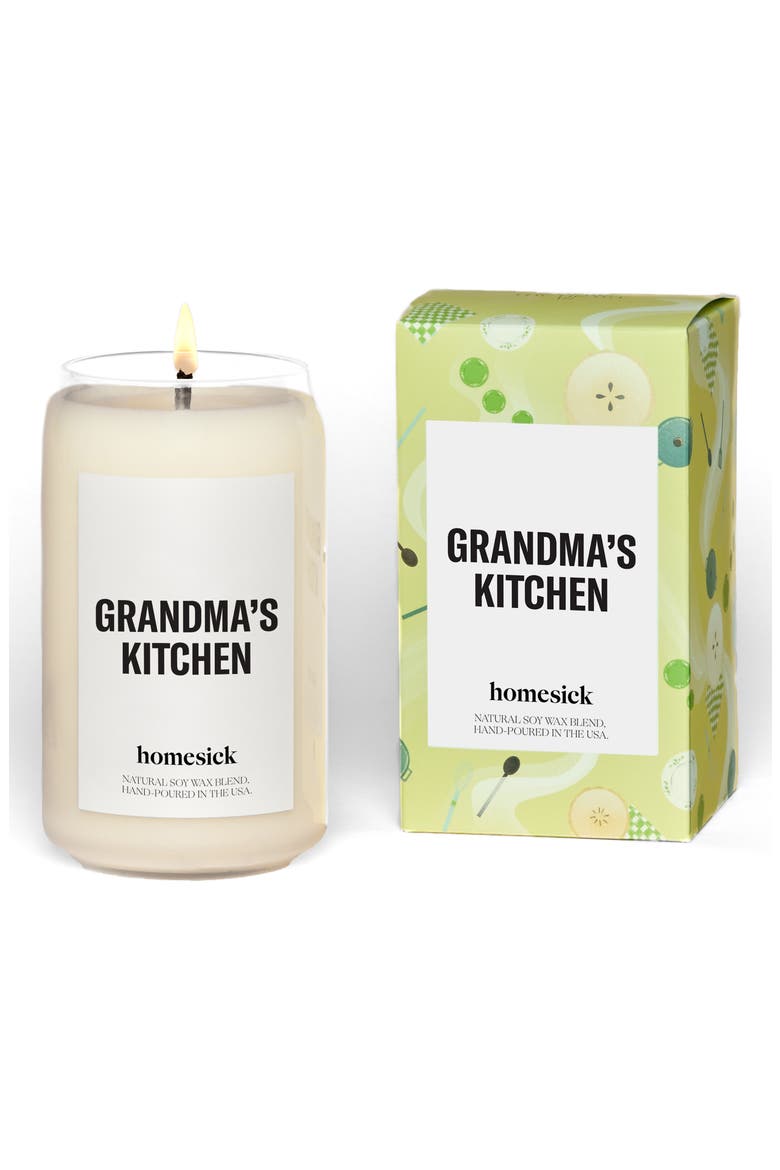 Grandma's Kitchen Candle, Main, color, WHITE