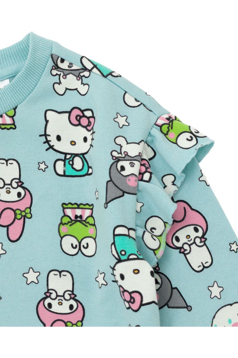 2-Piece Sweatshirt and Joggers Set, Alternate, color, Sanrio Light Blue