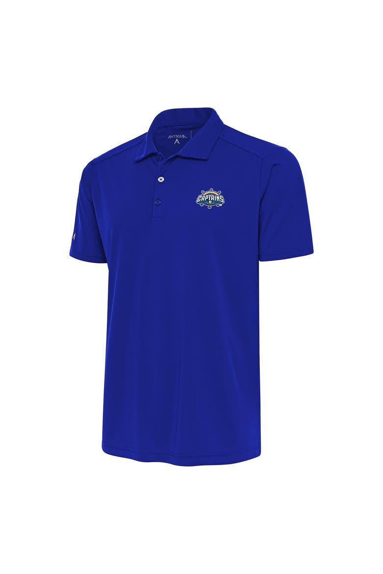 Men's Antigua  Royal Lake County Captains Big & Tall Tribute Polo, Main, color, Royal