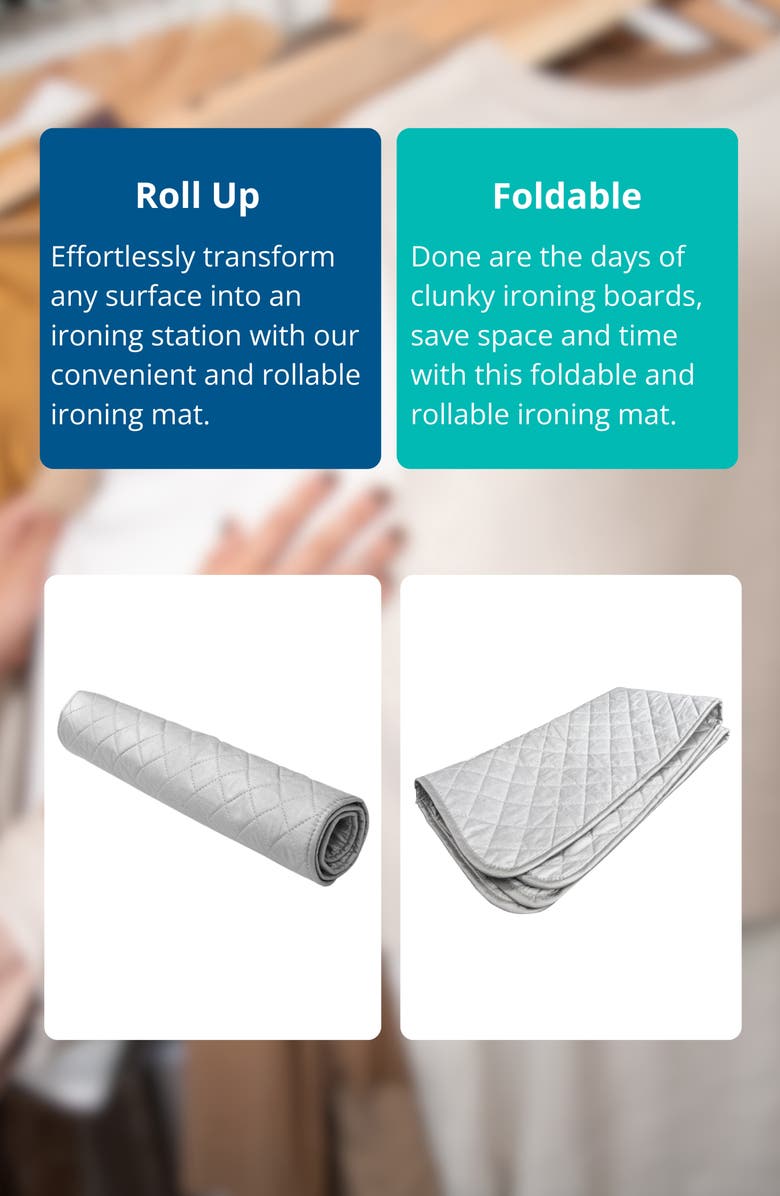 TRUE AND TIDY Steam & Ironing Mat, Alternate, color, Multi