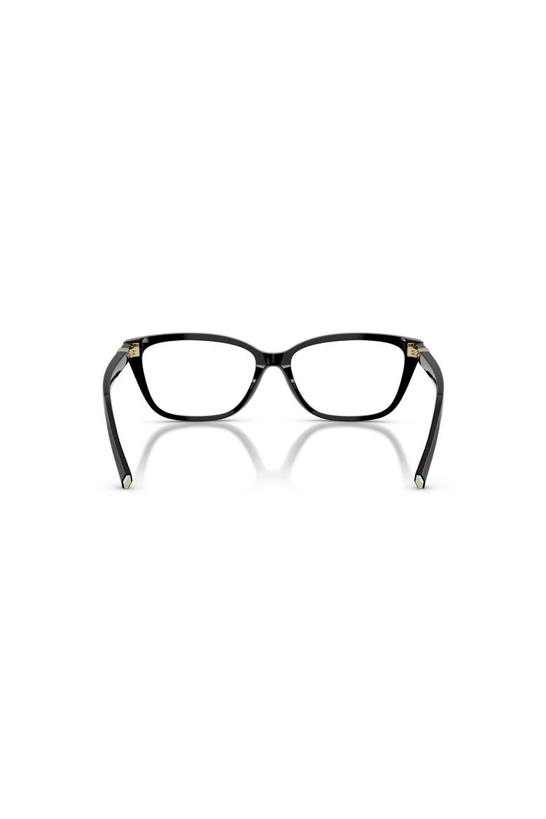 53mm Rectangle optical glasses, Alternate, color, Black