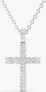 SEREIA OFFICIAL 14K Gold 3.5 ct Cross Pendant Necklace of Sereia