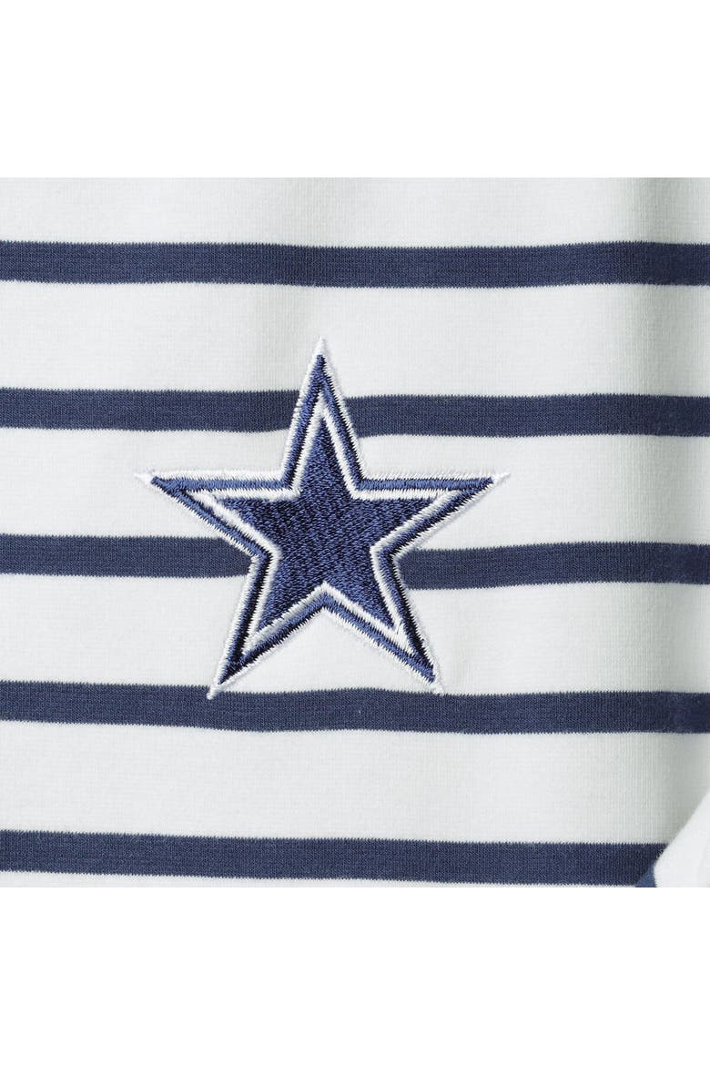 Women's Tommy Bahama White Dallas Cowboys Tri-Blend Jovanna Striped Dress, Alternate, color, White