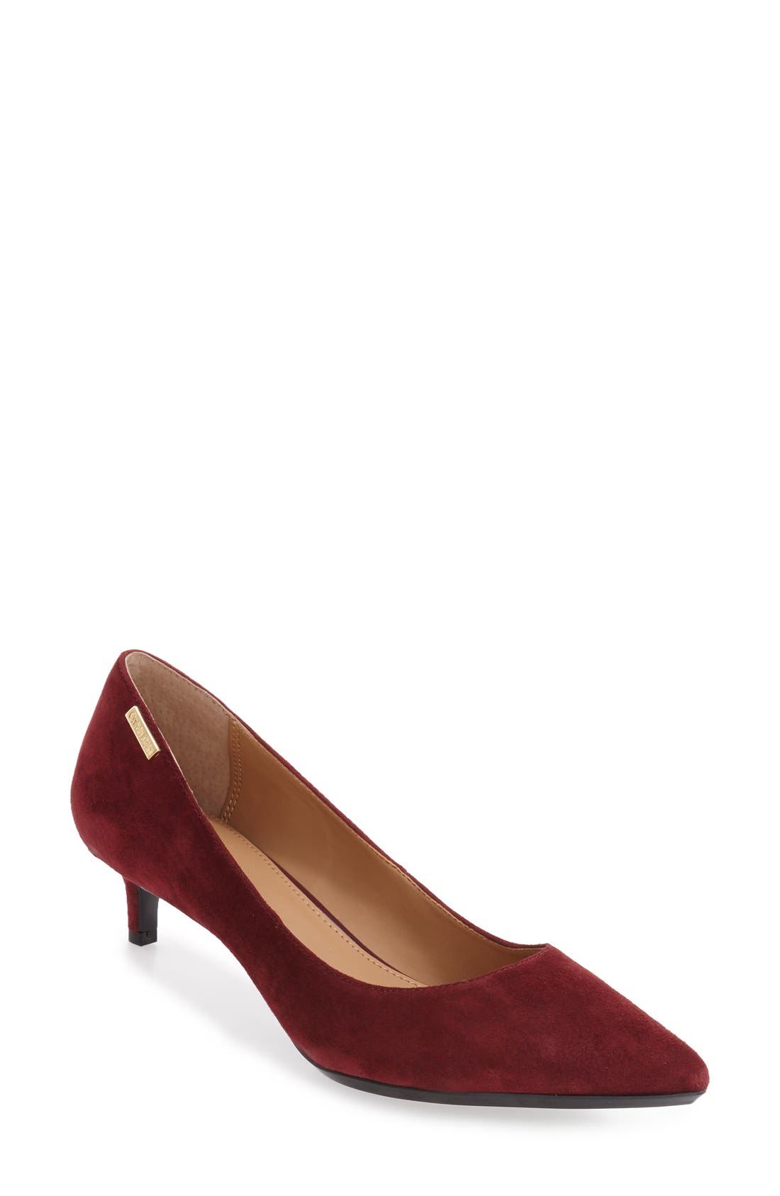 Gabrianna Pump, Main, color, CABERNET SUEDE