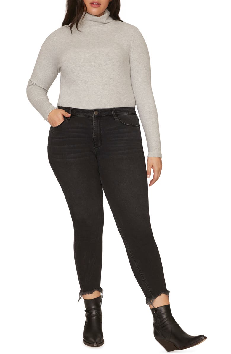 Sanctuary Social Standard High Rise Ankle Skinny Jeans, Alternate, color,